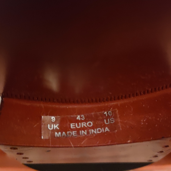 Redfoot Neville Wingtip Oxford Shoes (Brown) size 10 - Picture 9 of 11